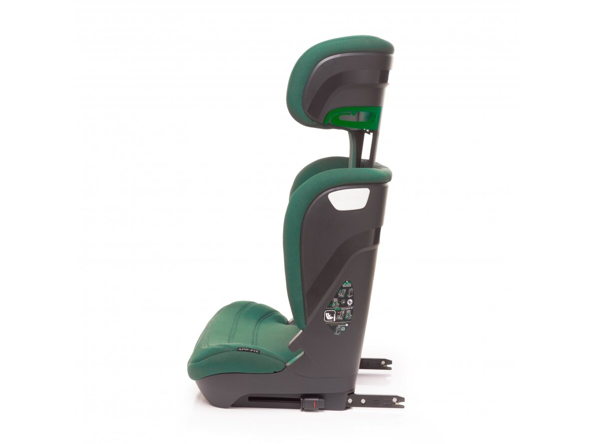 4Baby car seat APP-FIX  XXIV 100-150CM green I-SIZE 5