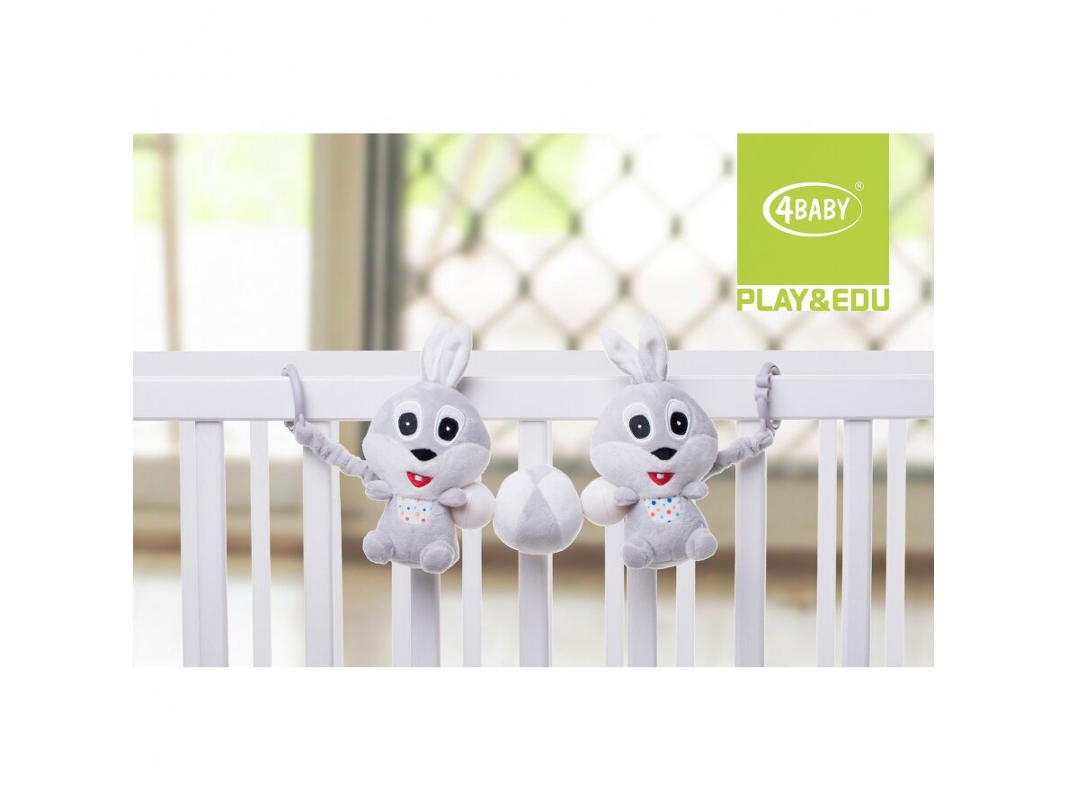4Baby rattle for stroller hare R11 4 4Baby rattle for stroller hare R11 4