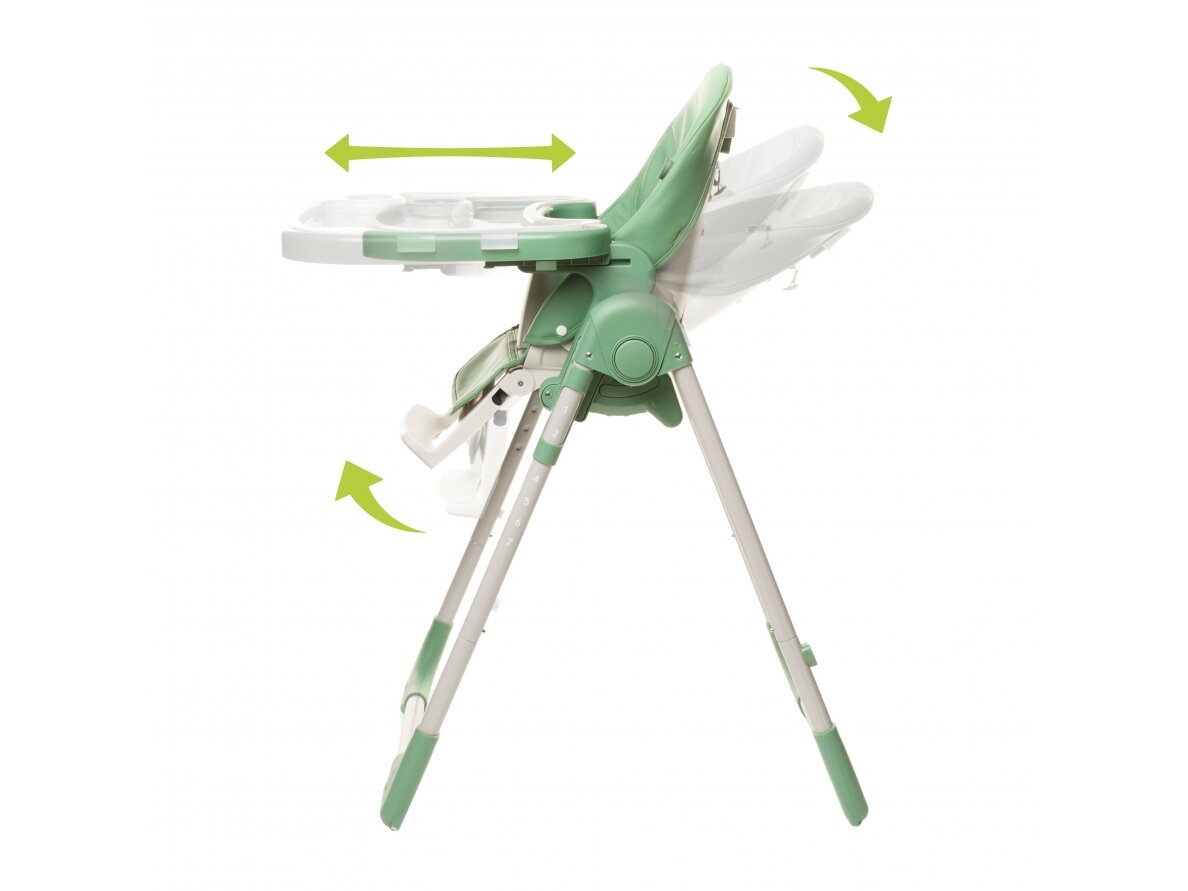 4Baby highchair DECCO green 1