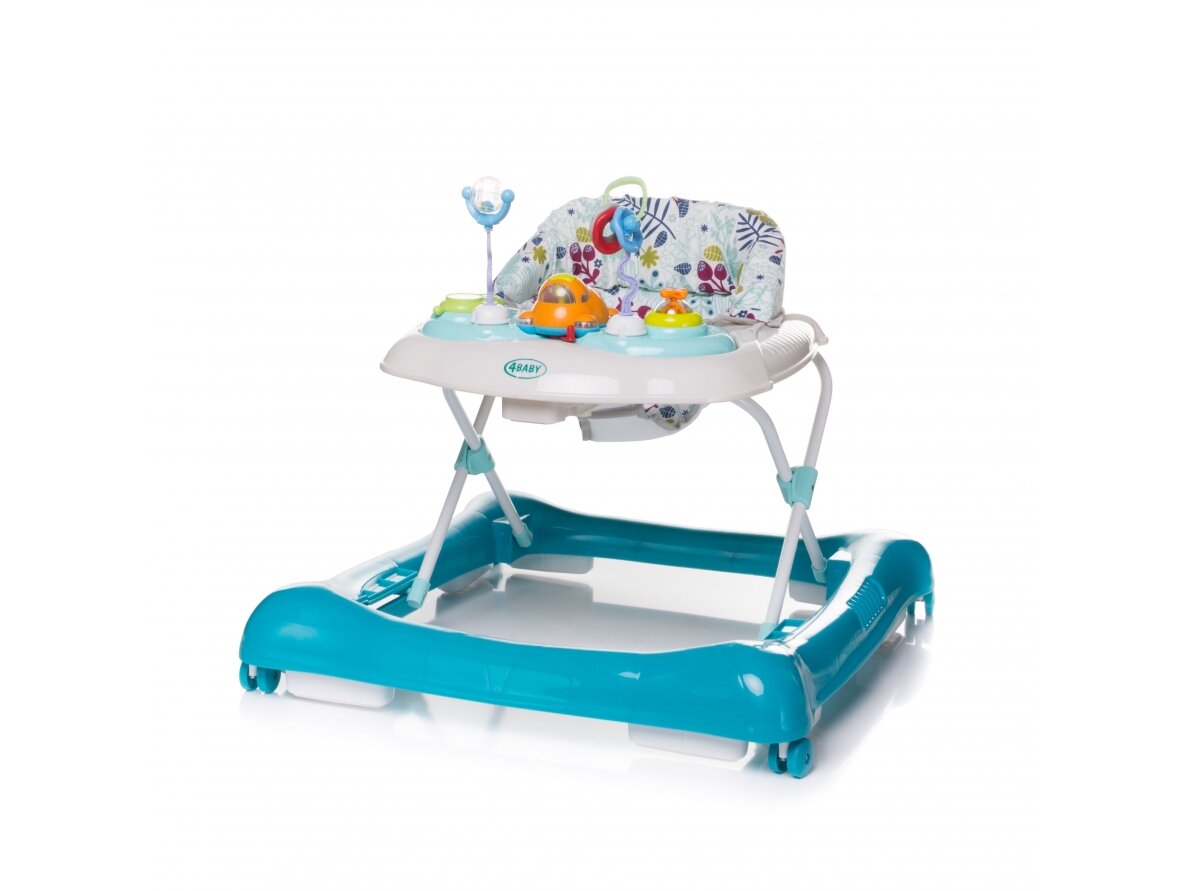 4Baby walker 1ST STEPS XIX turkus