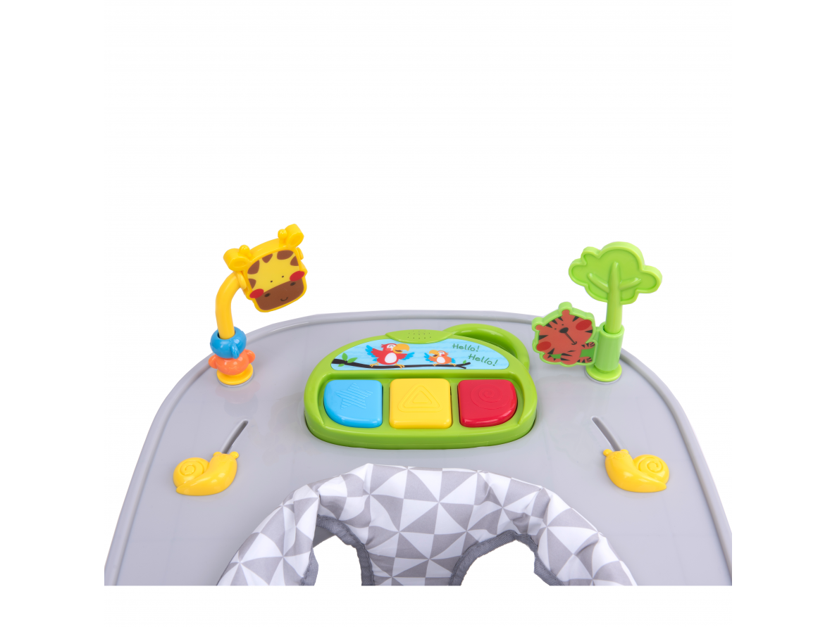 4Baby WALK'N PUSH grey 4 4Baby WALK'N PUSH grey 4