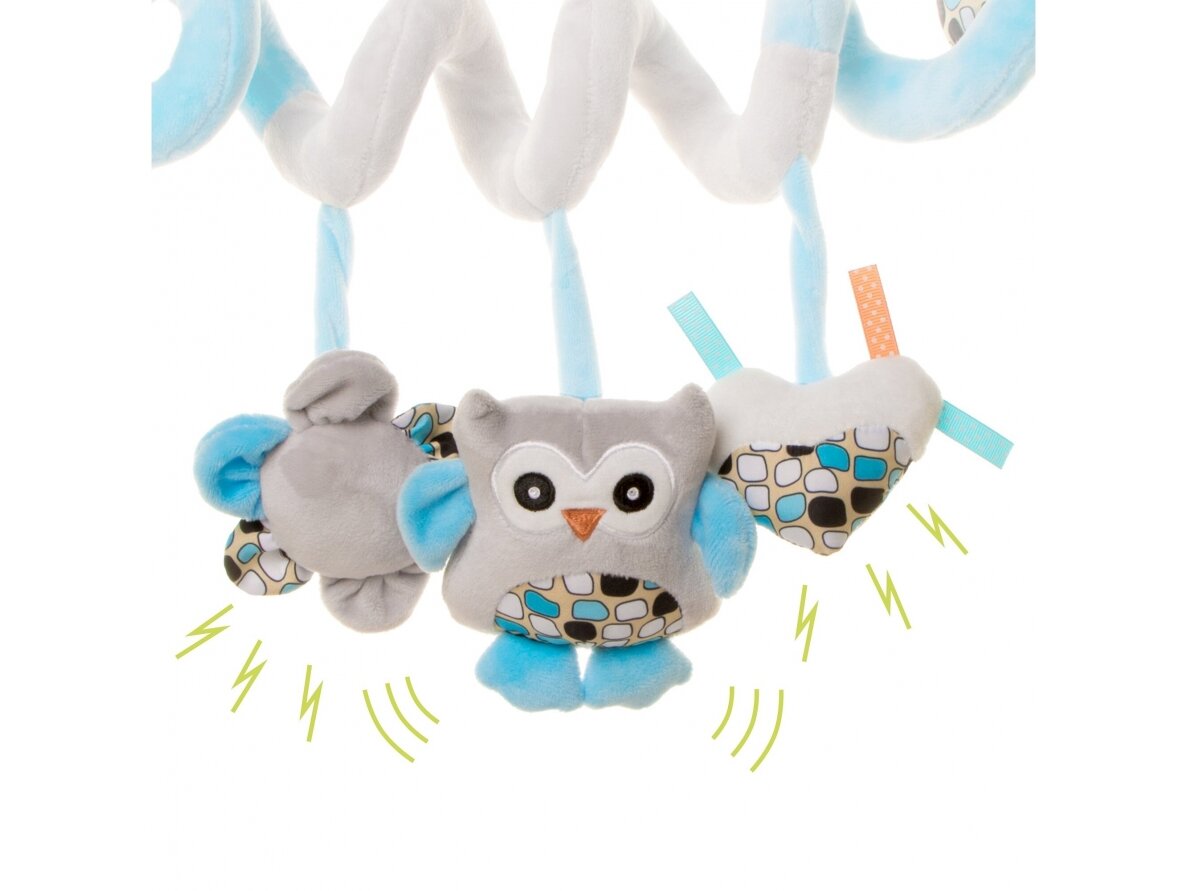 4Baby toy spiral for stroller owl OB07 1
