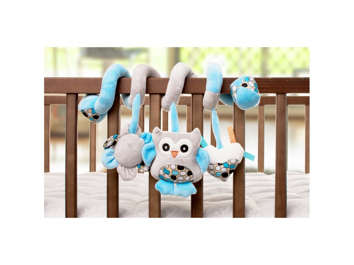 4Baby toy spiral for stroller owl OB07 4 4Baby toy spiral for stroller owl OB07 4