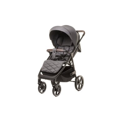 4Baby sportinis vežimėlis STINGER PRO tamsiai pilkas 4Baby sportinis vežimėlis STINGER PRO tamsiai pilkas