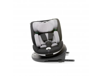 4Baby car seat VEL-FIX 40-150CM light grey I-SIZE (Kopija) 2 4Baby car seat VEL-FIX 40-150CM light grey I-SIZE (Kopija) 2
