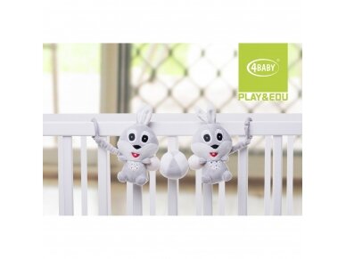 4Baby rattle for stroller hare R11 4