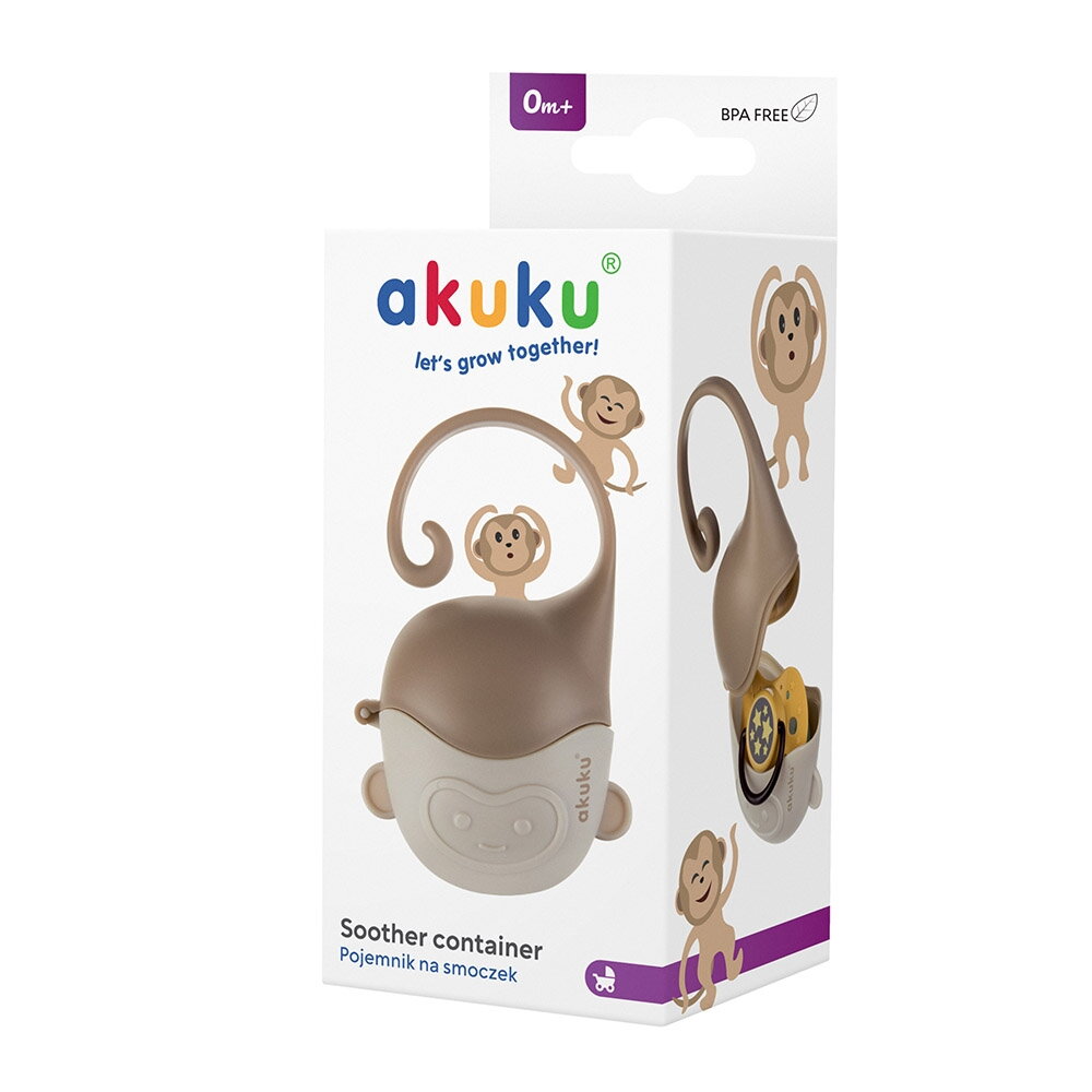Akuku dėžutė čiulptukui beždžionė A0688 6 Akuku dėžutė čiulptukui beždžionė A0688 6