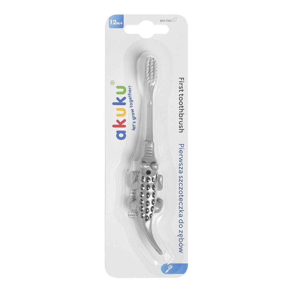 Akuku šepetėlis dantims 12+ pilkas A0682 3