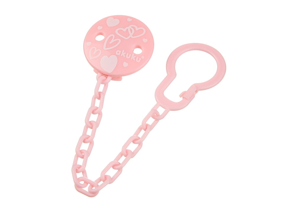Akuku Soother holder PINK A0701