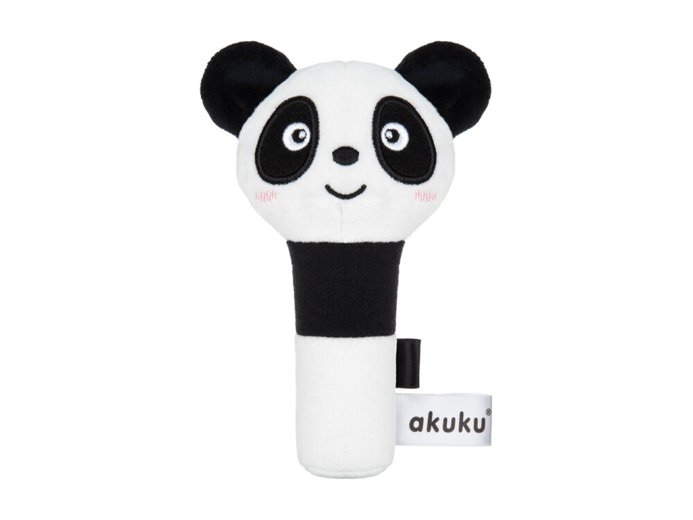 Akuku Soft plush rattlesqueaker Panda A0706