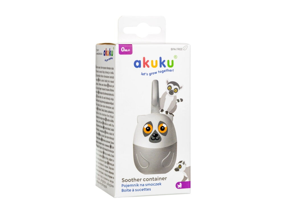 Akuku Soother case lemur A0689 4