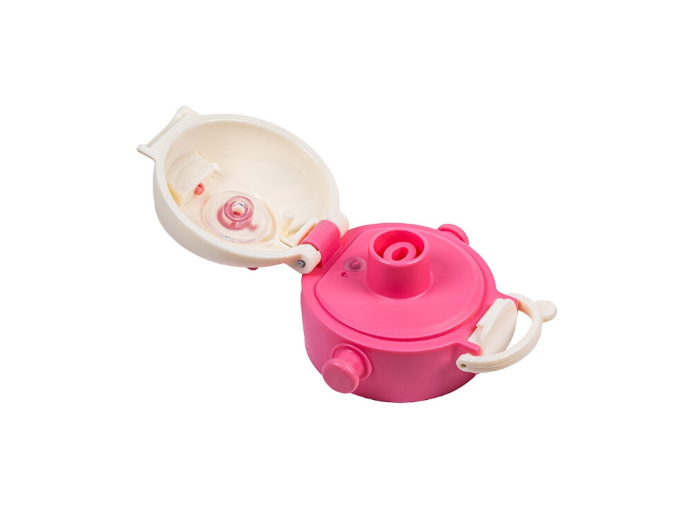 Akuku Children's water bottle with strap 480ml PINK A0725 5