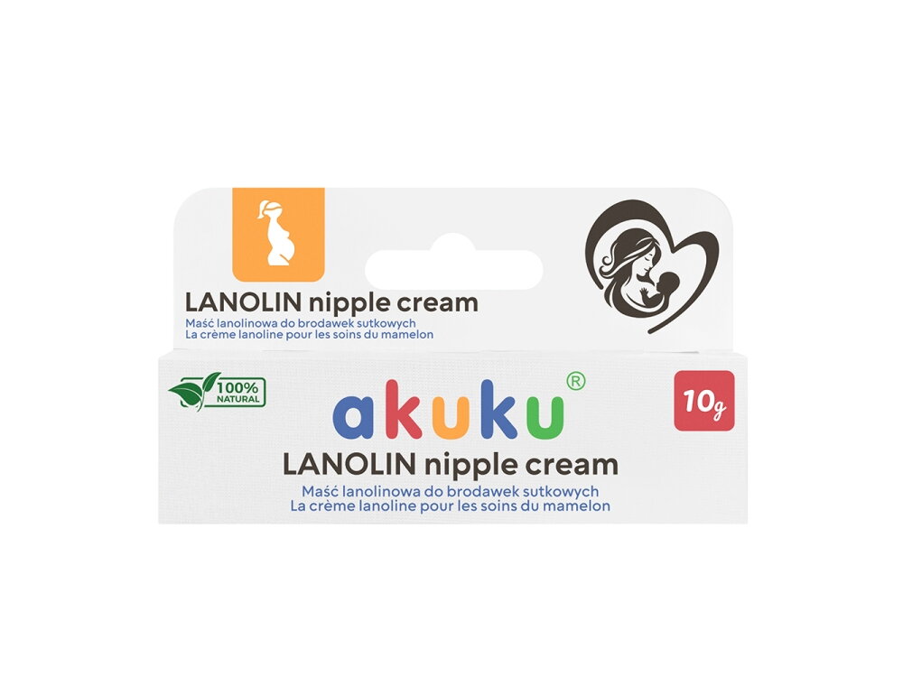 Akuku Lanolin nipple cream 10 g A0713 1
