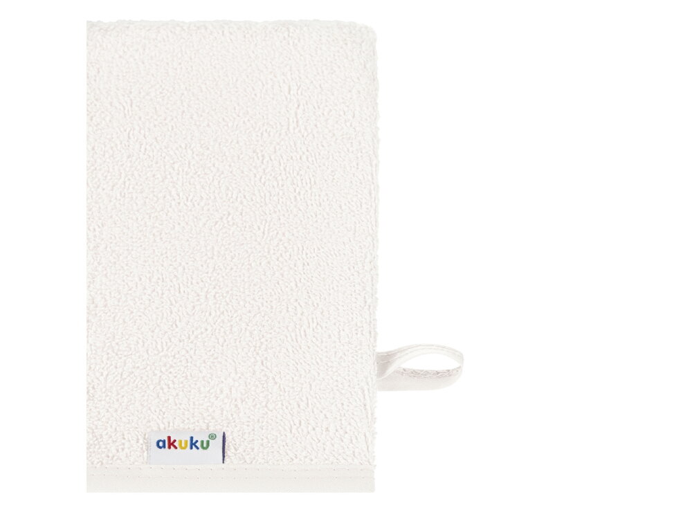 Akuku Baby washcloth 15x20cm 100% cotton ECRU A0720 2