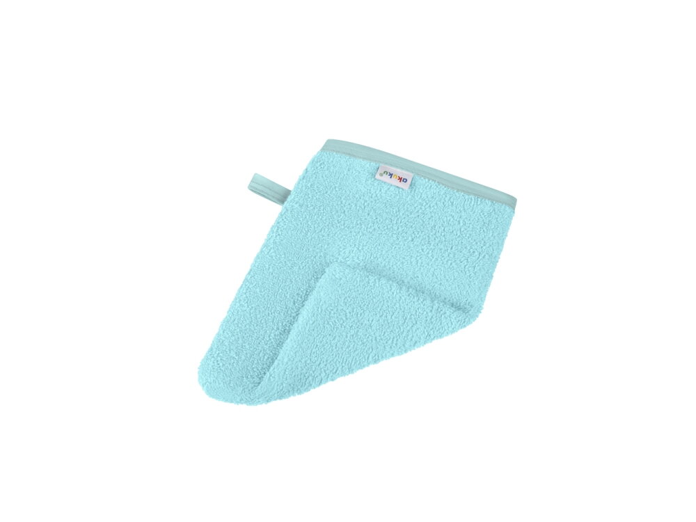 Akuku Baby washcloth 15x20cm 100% cotton BLUE A0722