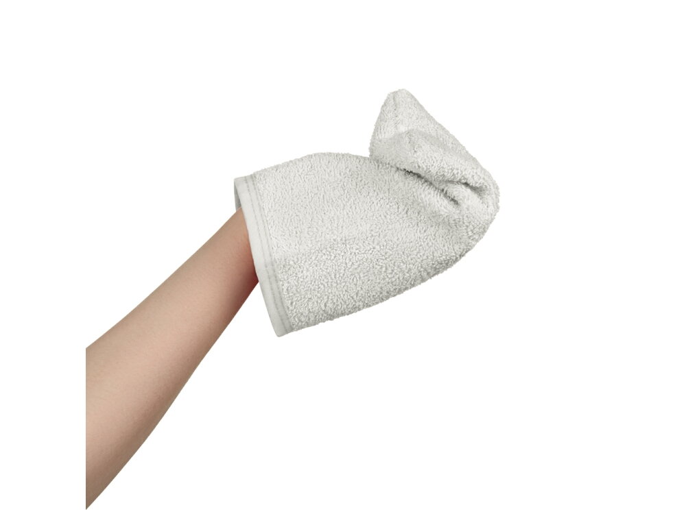 Akuku Baby washcloth 15x20cm 100% cotton GREY A0723 2