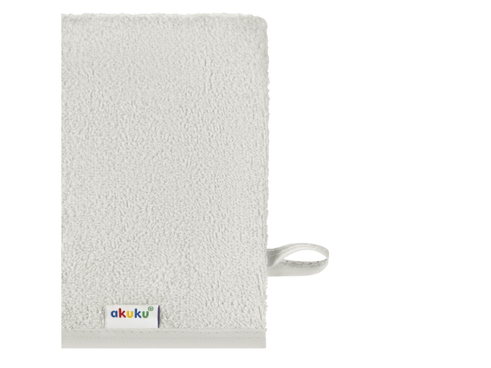Akuku Baby washcloth 15x20cm 100% cotton GREY A0723 3