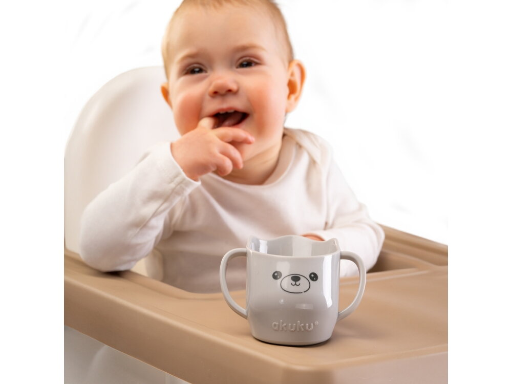 Akuku Slanted cup grey A0695 4