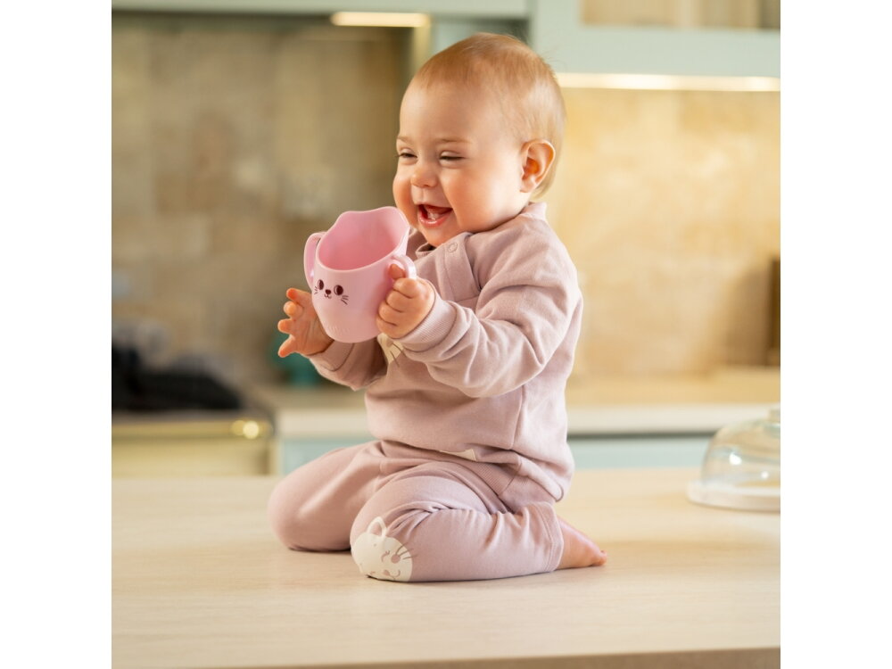 Akuku Slanted cup pink A0696 4
