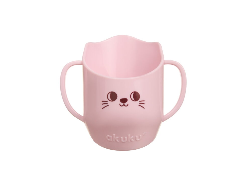 Akuku Slanted cup pink A0696