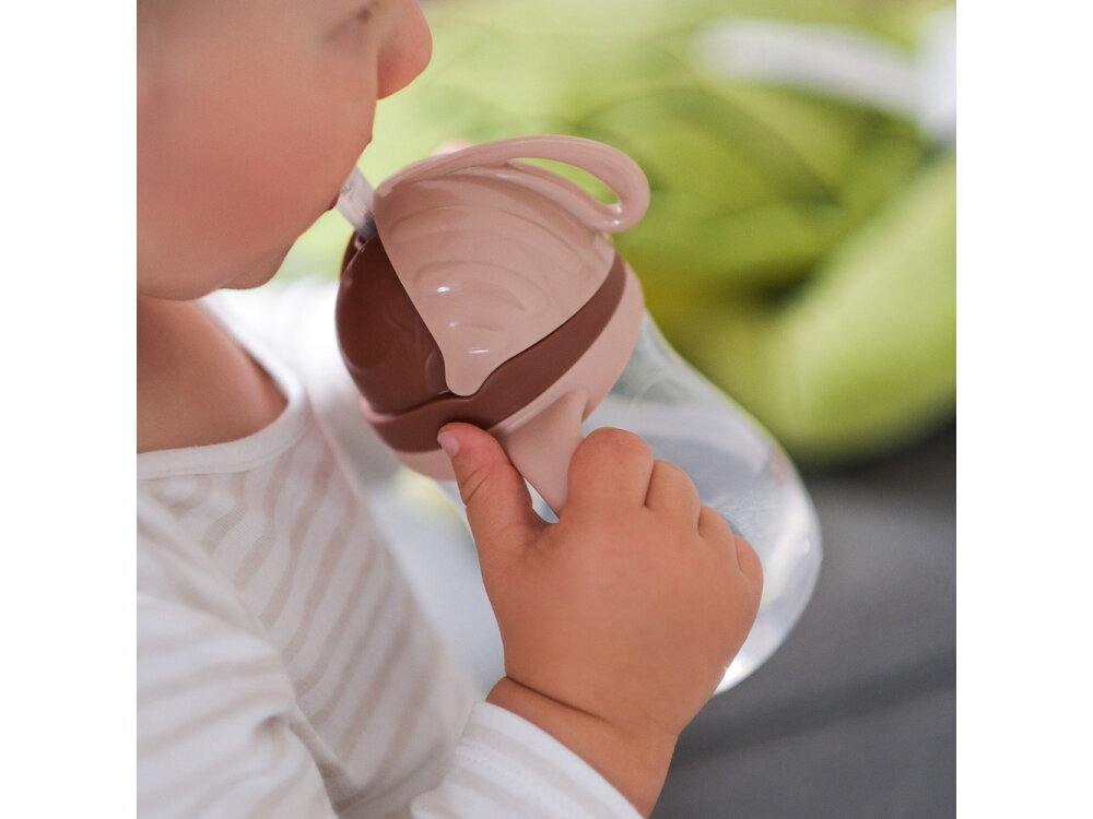 Akuku Non spill cup with weighted straw CAPPUCCINO A0729 6