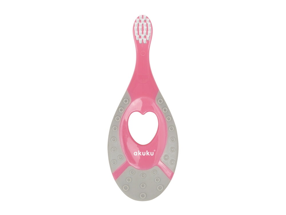 Akuku First toothbrush 0-2y pink A0677 1