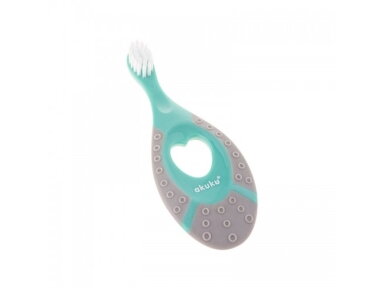Akuku First toothbrush 0-2y mintgrey A0157