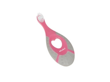 Akuku First toothbrush 0-2y pink A0677