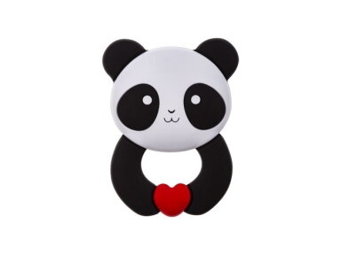 Akuku Silicone teether PANDA A0055