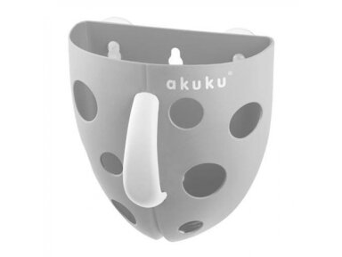 Akuku Bath toys storage box GREY A0346