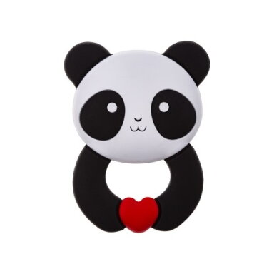 Akuku silikoninis kramtukas panda A0055