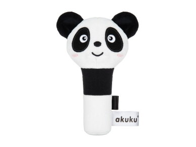 Akuku Soft plush rattlesqueaker Panda A0706