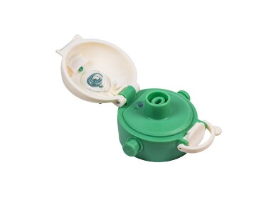 Akuku Children's water bottle with strap 480ml GREEN A0724 5