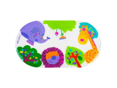Akuku Non slip bath mat 69x39cm A0655