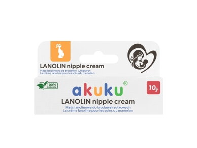 Akuku Lanolin nipple cream 10 g A0713 1