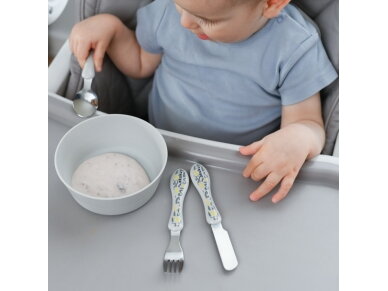 Akuku Stainless steel cutlery set: fork, spoon, knife A0103 2