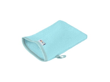 Akuku Baby washcloth 15x20cm 100% cotton BLUE A0722 1