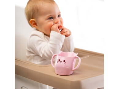 Akuku Slanted cup pink A0696 3