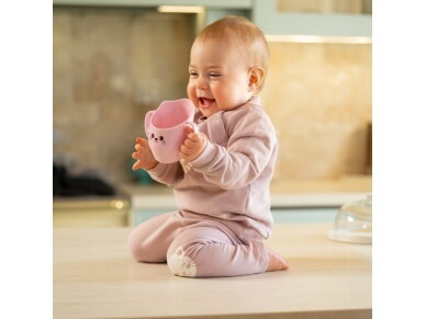 Akuku Slanted cup pink A0696 4