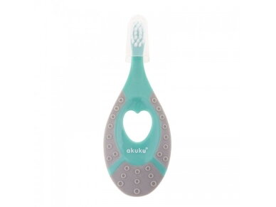 Akuku First toothbrush 0-2y mintgrey A0157 1