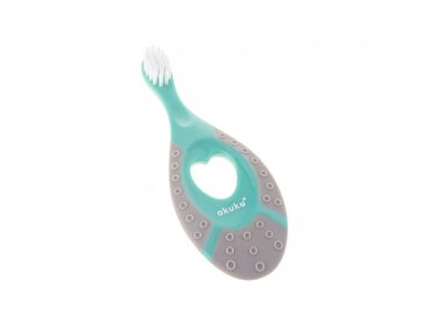 Akuku First toothbrush 0-2y mintgrey A0157