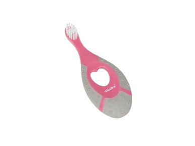 Akuku First toothbrush 0-2y pink A0677