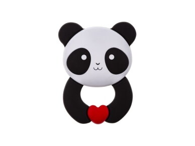 Akuku Silicone teether PANDA A0055