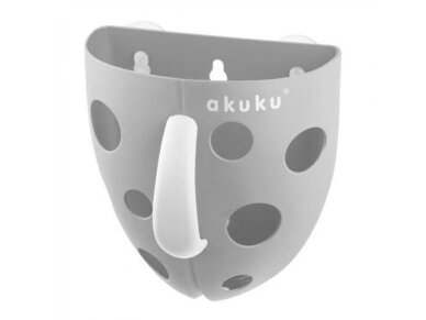 Akuku Bath toys storage box GREY A0346