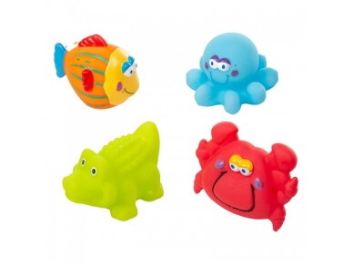 Akuku Bath toys 4pcs A0362