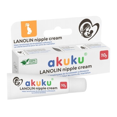 Akuku kremas speneliams su lanolinu 10 ml A0713 2 Akuku kremas speneliams su lanolinu 10 ml A0713 2