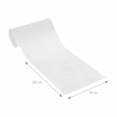 Akuku rankšluostis bambukinis ritinėlis 100vnt 18x25 A0687 4 Akuku rankšluostis bambukinis ritinėlis 100vnt 18x25 A0687 4