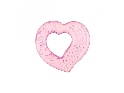 Akuku Water filled teether HEART A0355