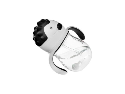 Akuku Non spill training cup with weighted straw GREY A0034 2