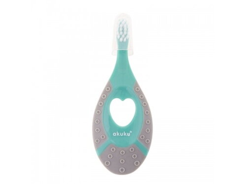 Akuku First toothbrush 0-2y mintgrey A0157 1